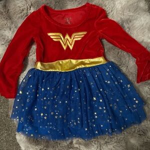 DC Comics Red and Blue Wonder Costume